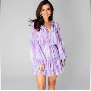 BuddyLove Zozo Shine Bright Elastic Waist Mini Dress Size Small